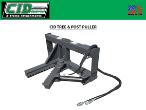CID Tree & Post Puller for Skid Steers