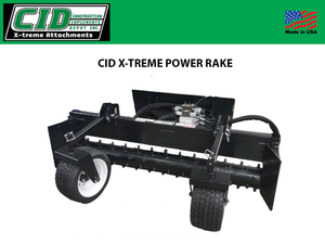 CID X-treme Power Rake for Skid Steers