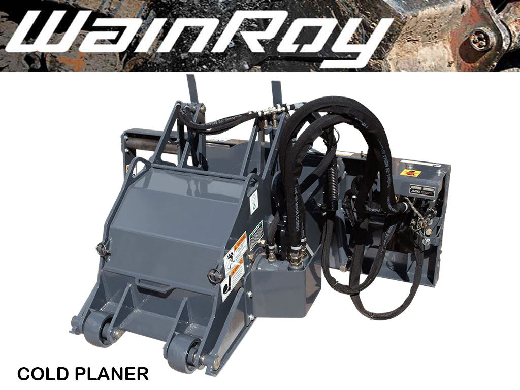 WAIN ROY High Flow CP40 Cold Planer for skid steers