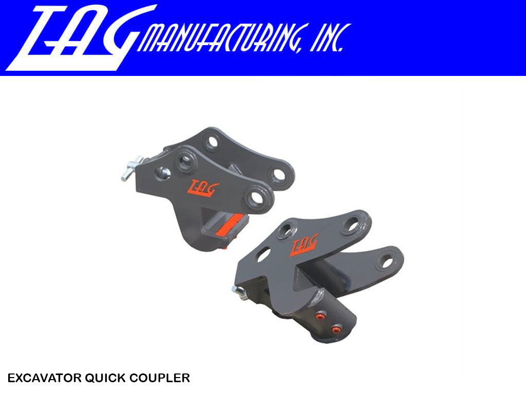 TAG QUICK COUPLER, MANUAL, 2500 LB TO 6000 LB EXCAVATORS