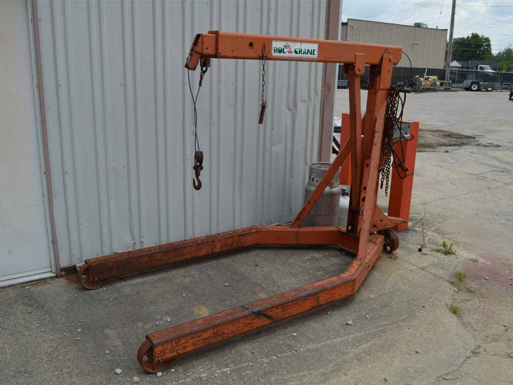 ECDA ROL-A-CRANE, FLOOR CRANE / JIB