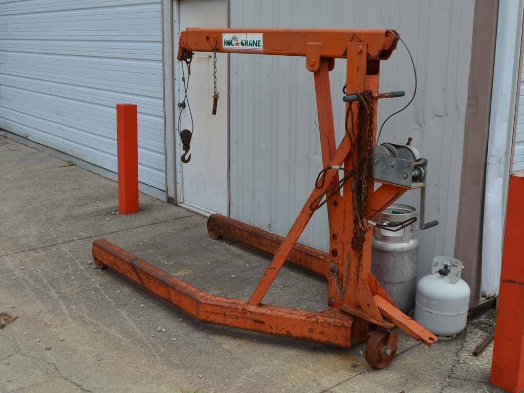 ECDA ROL-A-CRANE, FLOOR CRANE / JIB