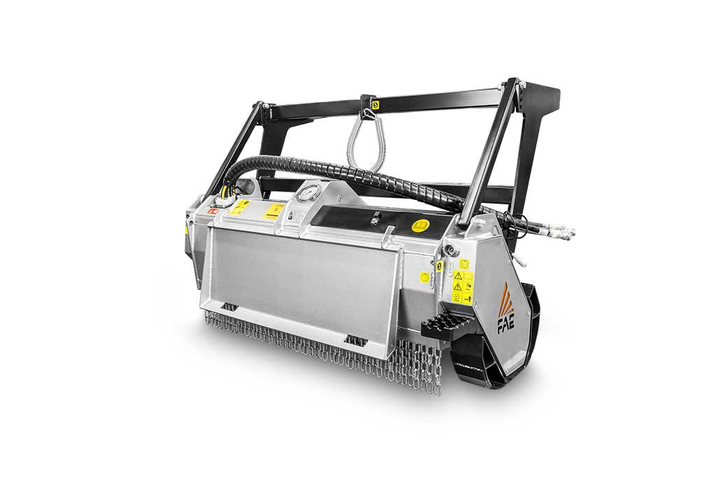 FAE Forestry Mulchers for skid Steer Loaders
