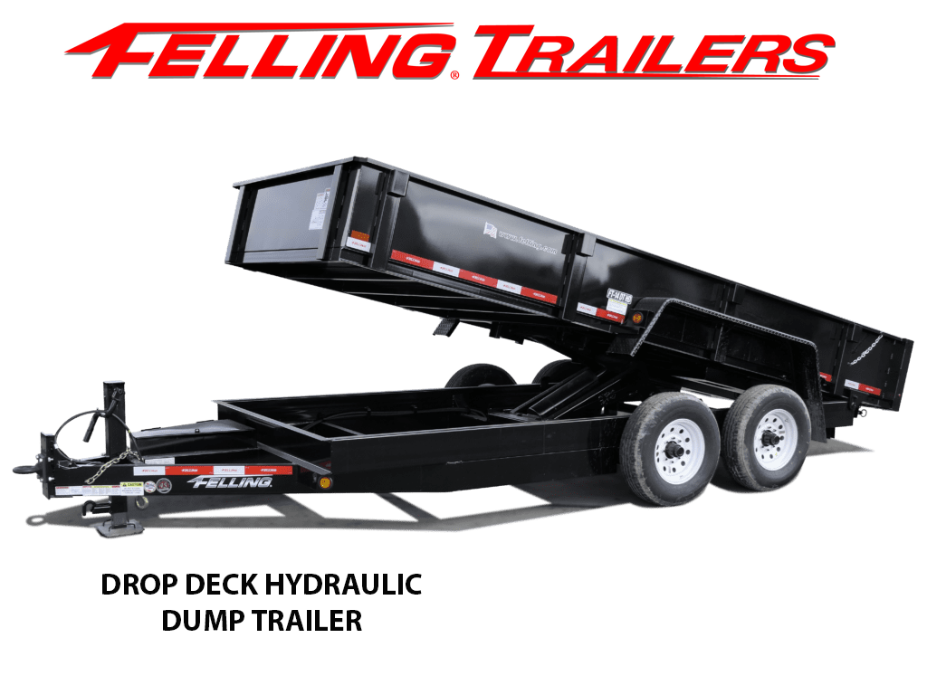 FELLING Drop Deck Hydraulic Dump Trailers