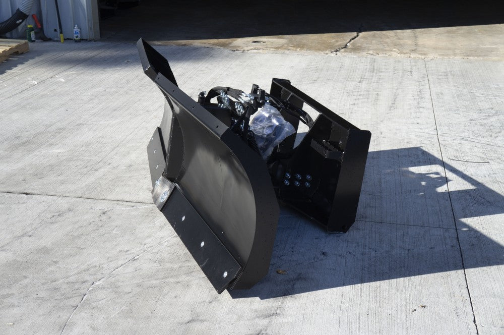 BLUE DIAMOND V snow blade for skid steer loaders