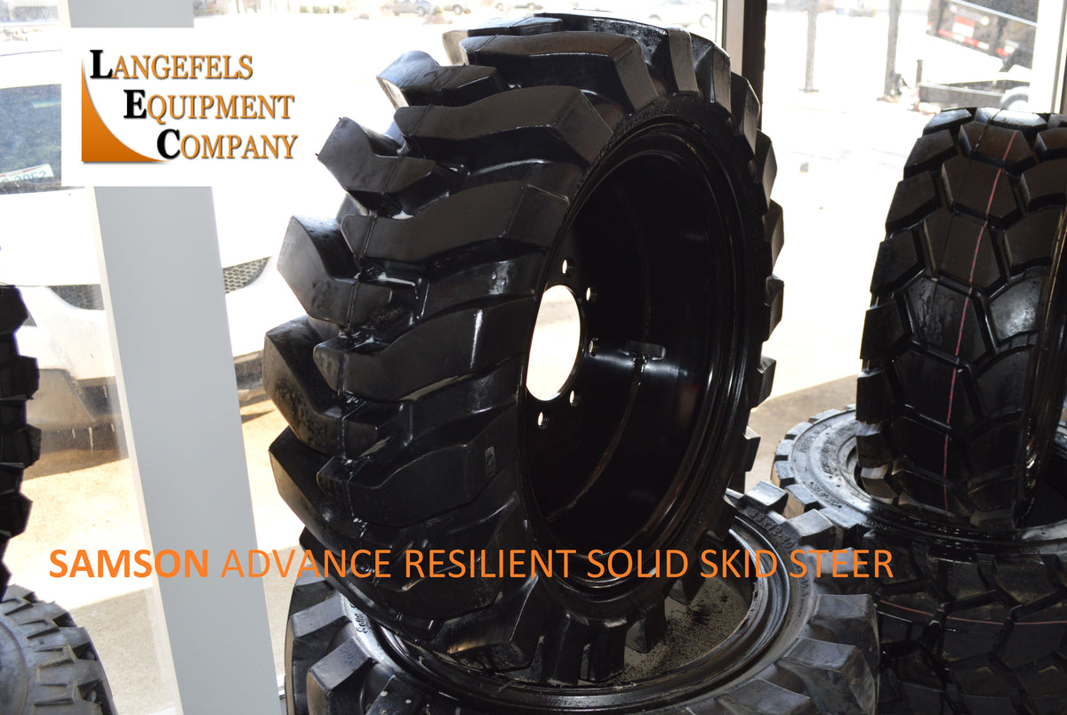 SAMSON RESILIENT ADVANCED SOLID, (SSL) SKID STEER LOADER