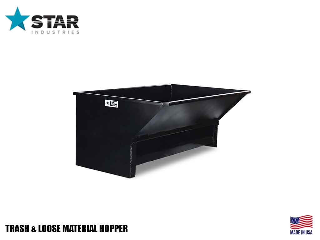 Tolva de basura y material suelto STAR para minicargadora