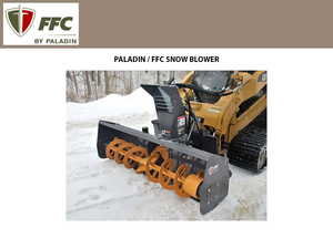 PALADIN / FFC SNOW BLOWER, STANDARD FLOW (SSL)(CTL)