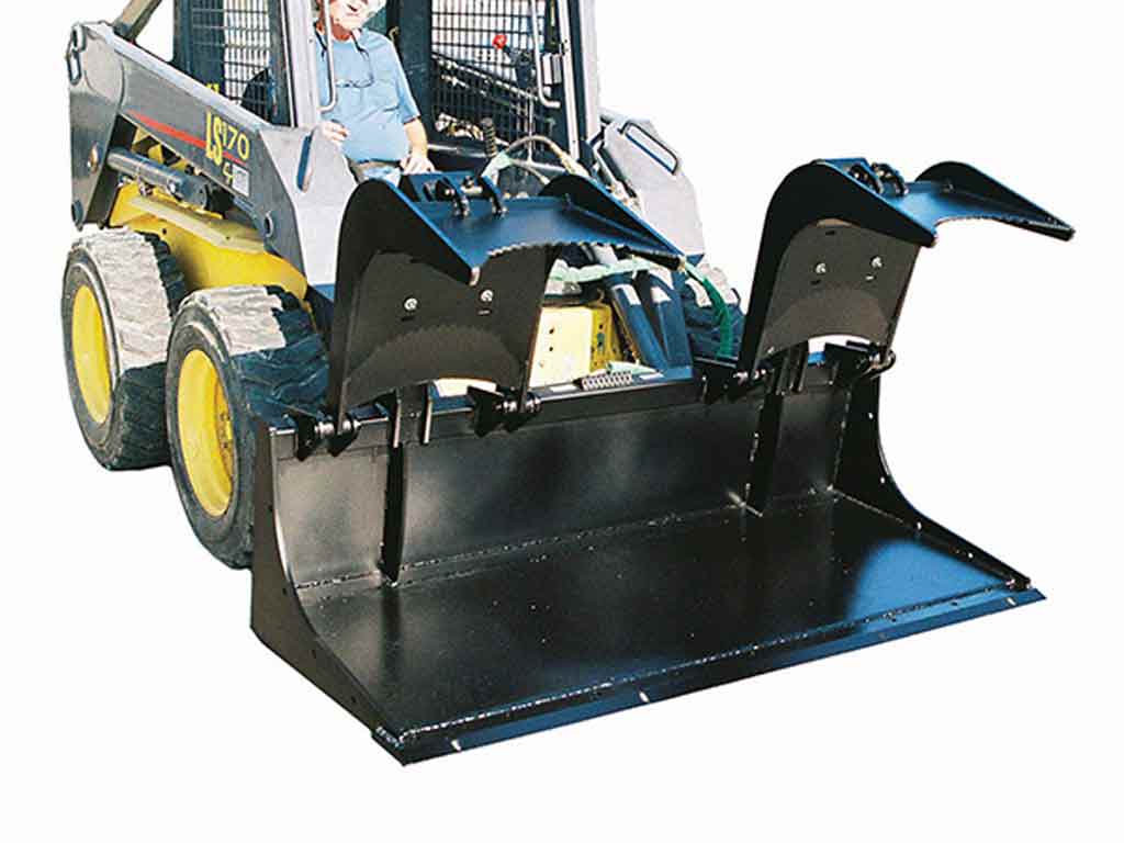 STAR Industrial Grapple Buckets for Skid Steer Loader