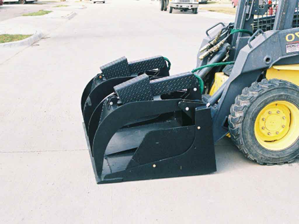 STAR Industrial Grapple Buckets for Skid Steer Loader