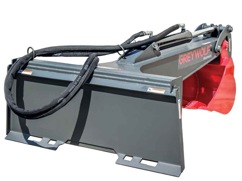 Retroexcavadora GREYWOLF para minicargadora