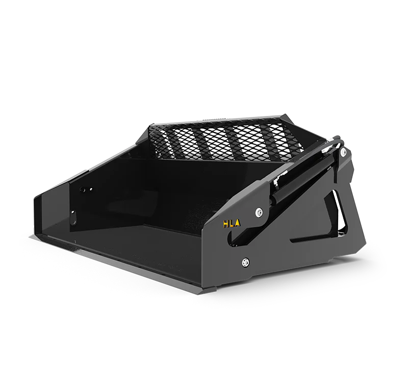 Cuchara de descarga alta HLA para minicargadora