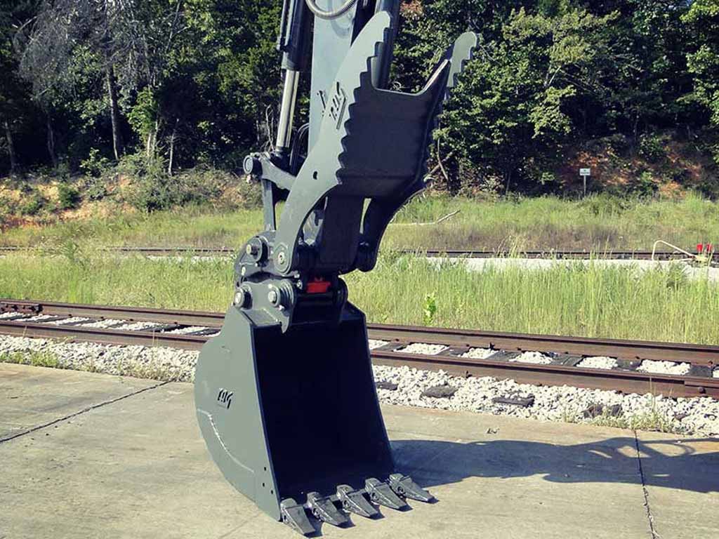 TAG hydraulic main pin thumb for excavators