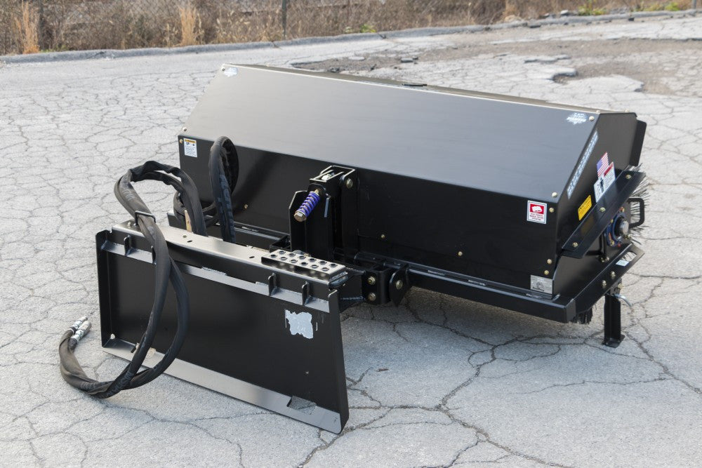 BLUE DIAMOND angle severe duty broom skid steer