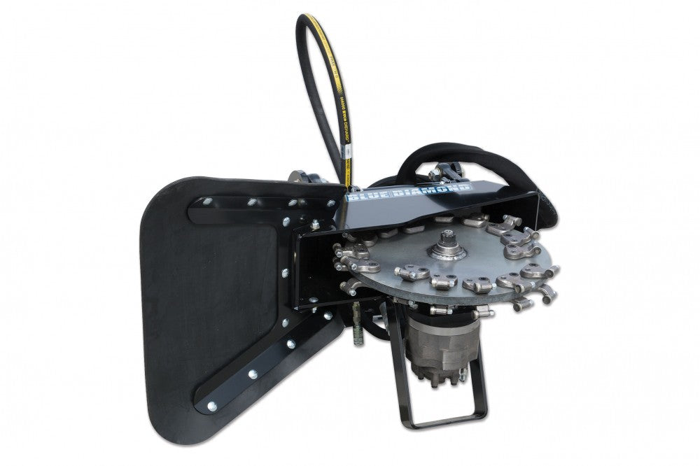 BLUE DIAMOND extreme duty stump grinder for skid steers