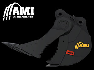 AMI Jawbone bucket for backhoes