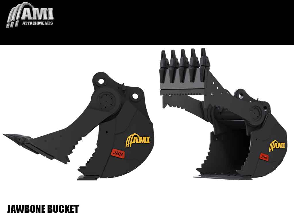 AMI JAWBONE jaw bucket for mini excavators