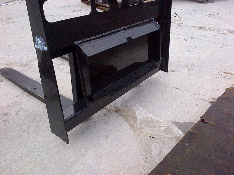 MINI CARGADORA HORQUILLA PINZA DIAMANTE AZUL (ML)