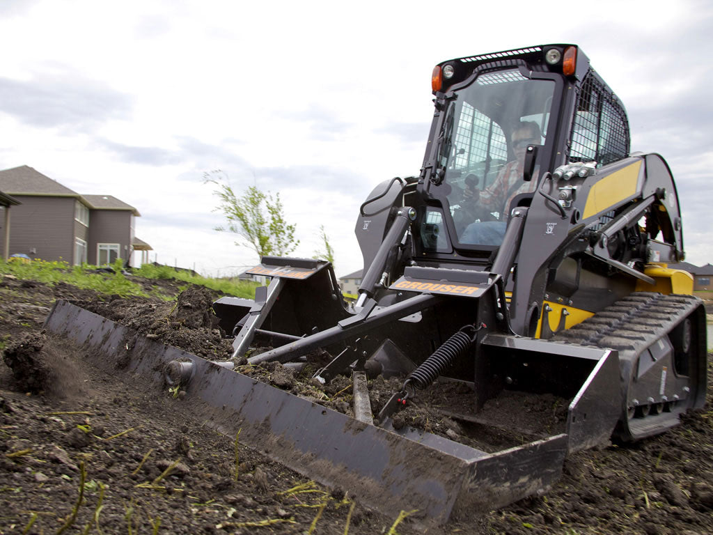 GROUSER flex plane for skid steer