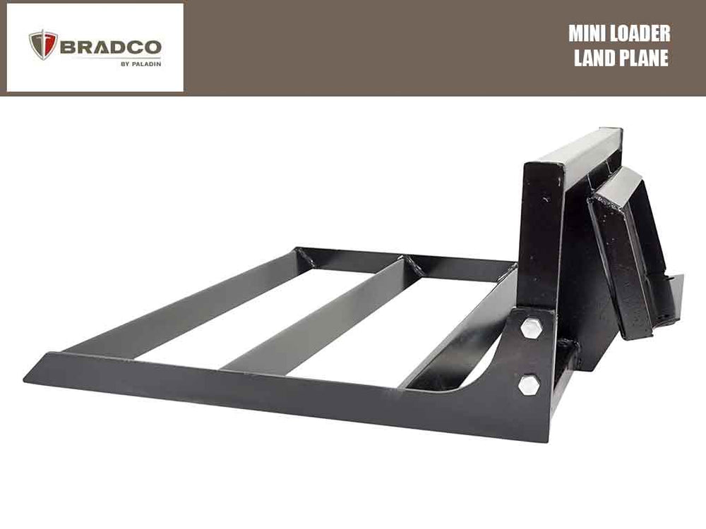 Land Leveler Mini Loader Attachments | Loader Accessories | LEC