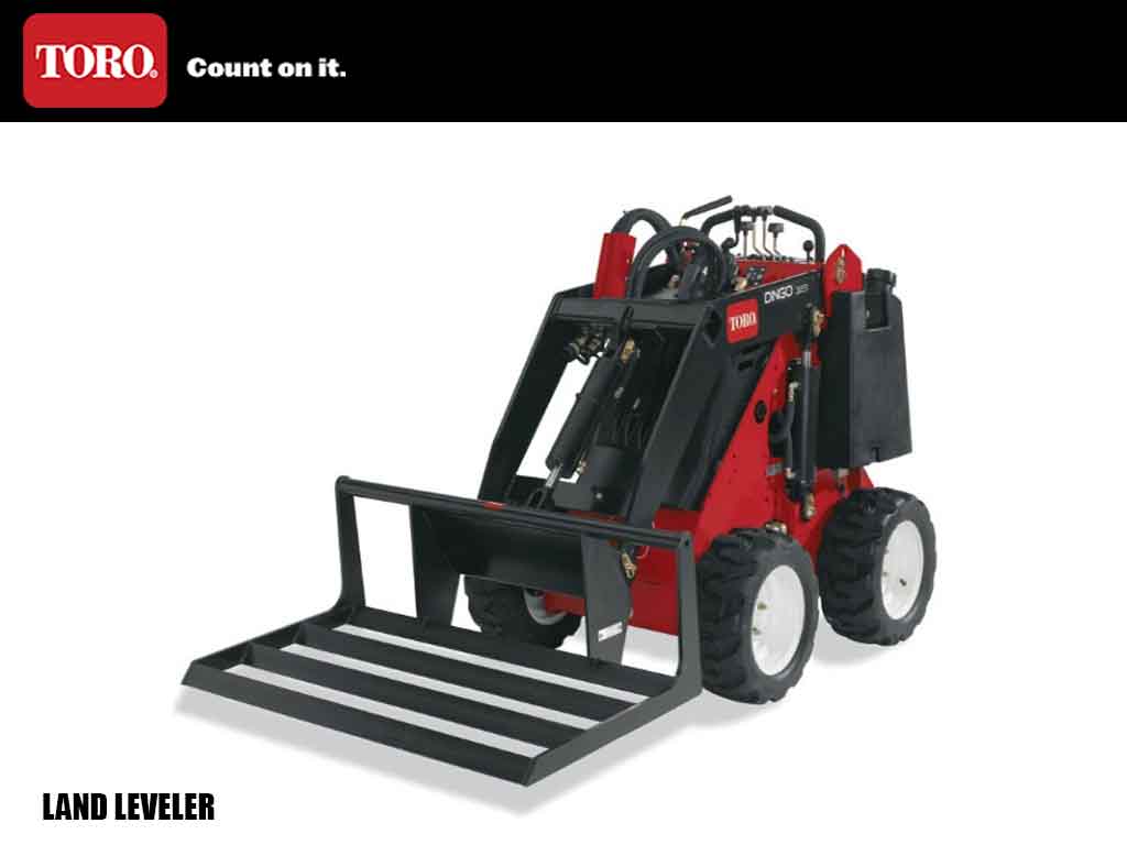 TORO DINGO LEVELER FOR MINI LOADER
