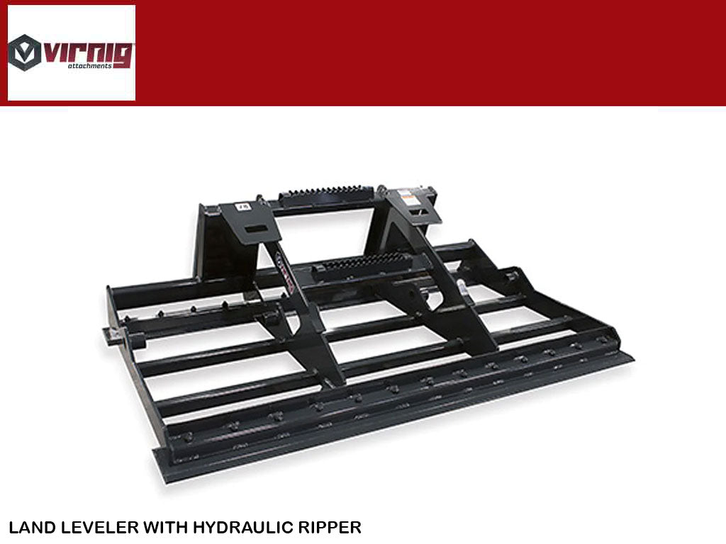 Virnig Land Leveler for skid steer