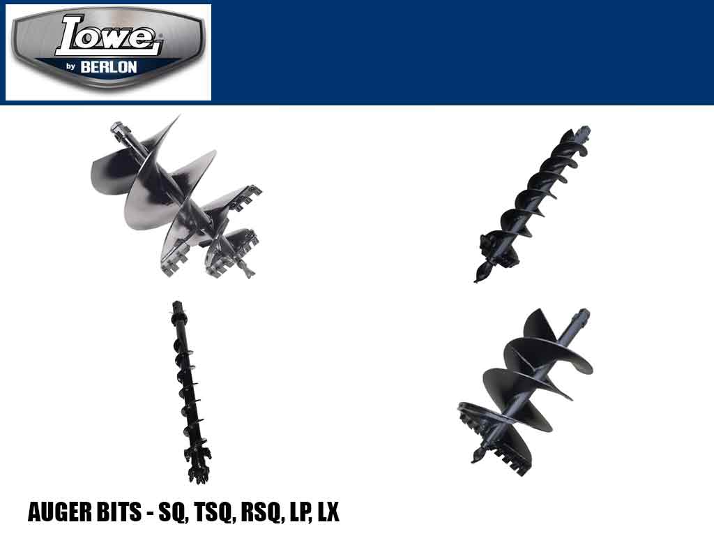 BERLON LOWE 4' auger bits