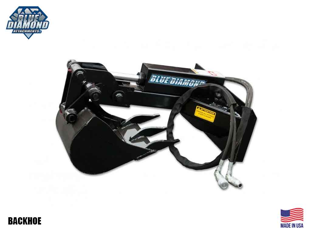 BLUE DIAMOND mini loader backhoe