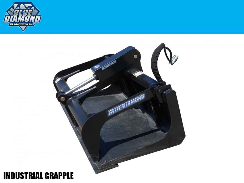 BLUE DIAMOND industrial grapple bucket for mini loader