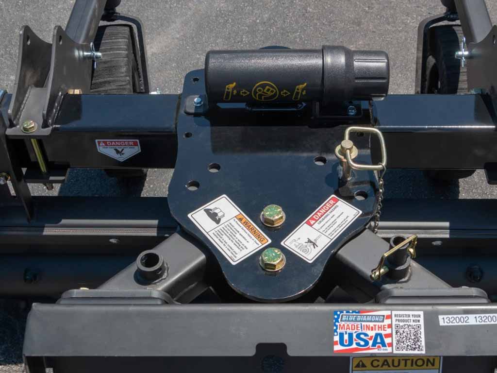 BLUE DIAMOND Power rake for mini loader