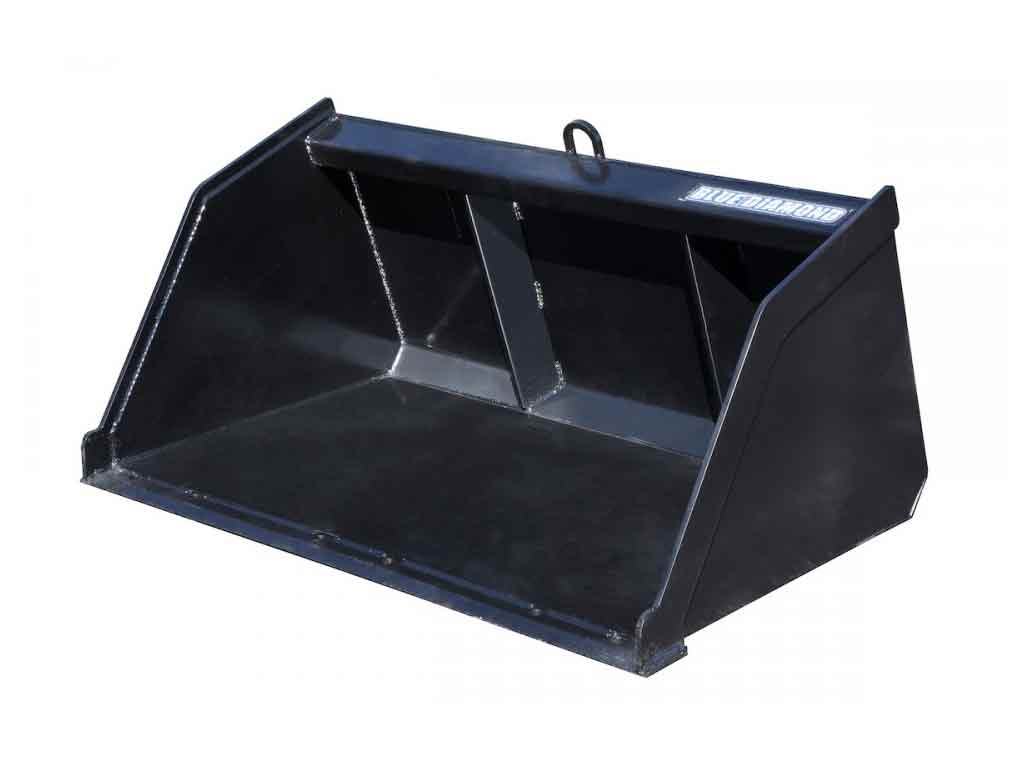 BLUE DIAMOND snow and mulch bucket for mini loader
