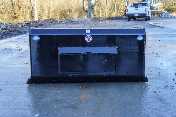 BLUE DIAMOND snow push for mini loader