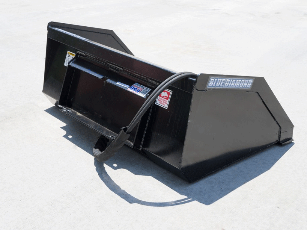 BLUE DIAMOND front dump bucket for mini loaders