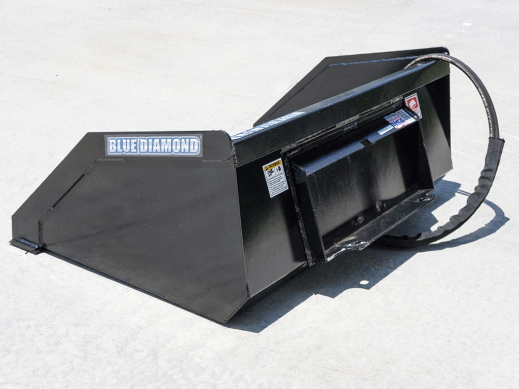 BLUE DIAMOND front dump bucket for mini loaders