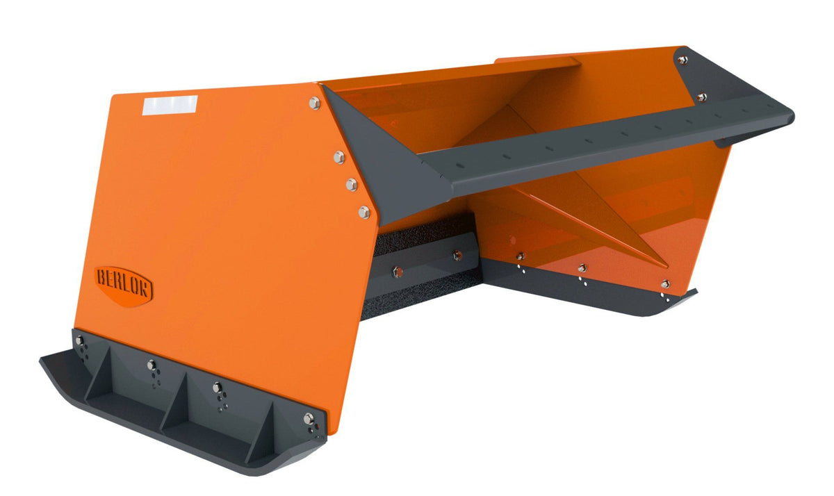 BERLON Mini Low Profile Snow Push for Mini Loaders