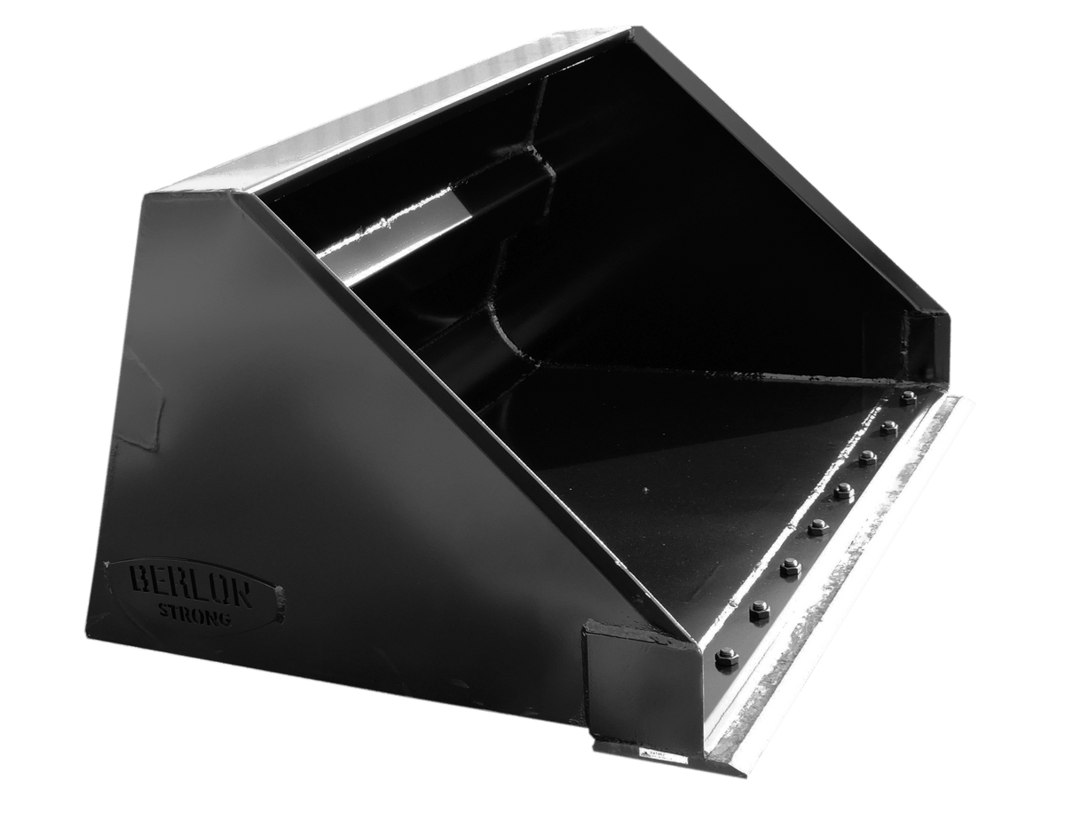 BERLON Snow and Light Material Bucket for Mini Loaders