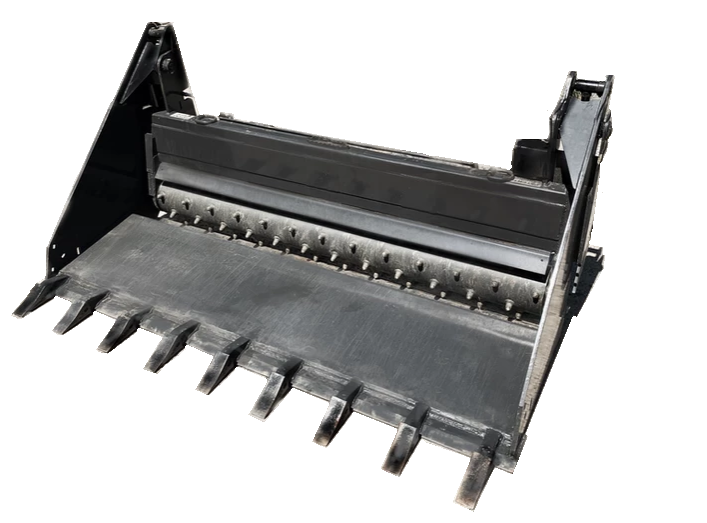 CID Multi-Purpose Power Rake for Mini Loaders