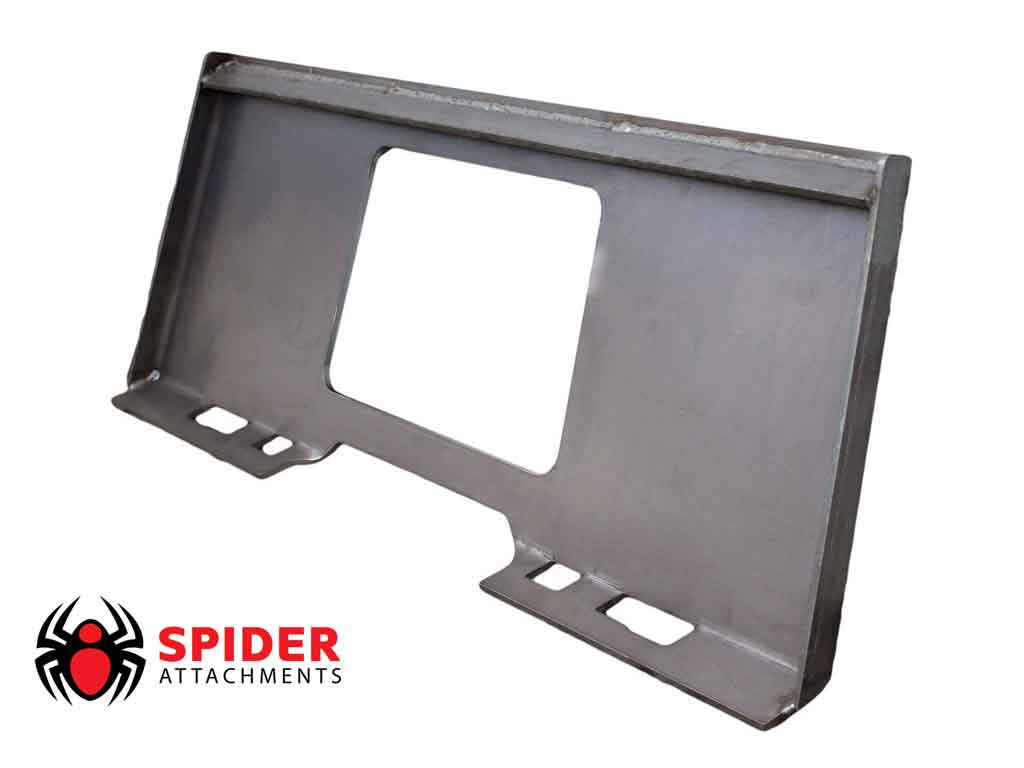 SPIDER skid steer universal mounting plates
