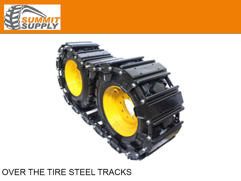 SUMMIT over the tire tracks for skid steer