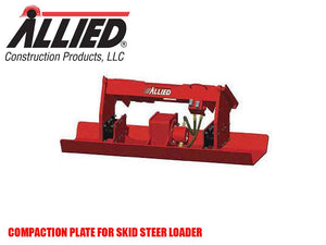 ALLIED SKID-PAC plate compactor for skid steer loader
