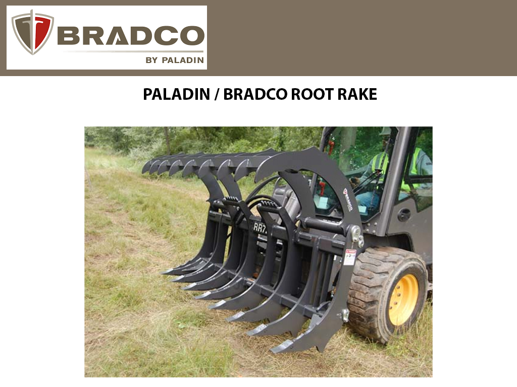 PALADIN / BRADCO Root Rake