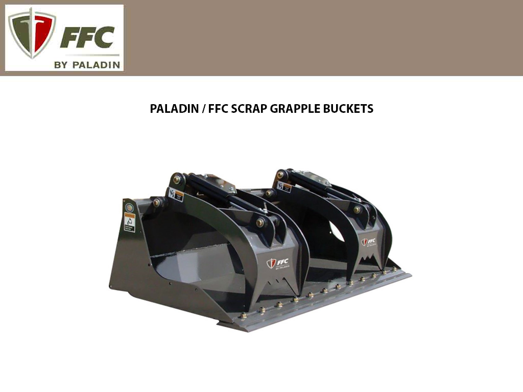 PALADIN / FFC scrap grapple buckets