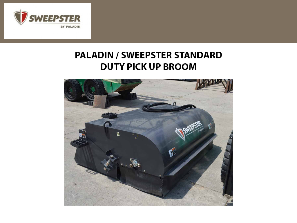 Pick Up Brooms for Skid Steers | Debris Sweeper Attachment | LEC
