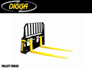 DIGGA Pallet forks for skid steer loader