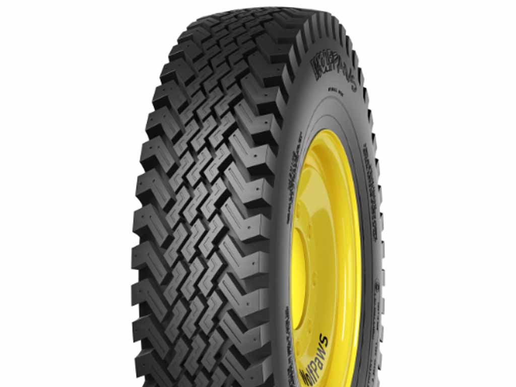 Snow Wolf WolfPaws snow tires for skid steers and Bobcat Toolcat