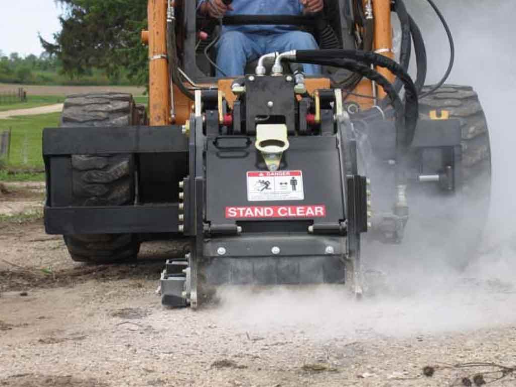 BRADCO HP series cold planer, High flow (SSL)(CTL)