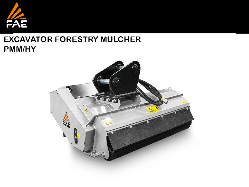 FAE PMM/HY forestry mulcher for mini-excavators, 7000 - 11000 lbs. machines