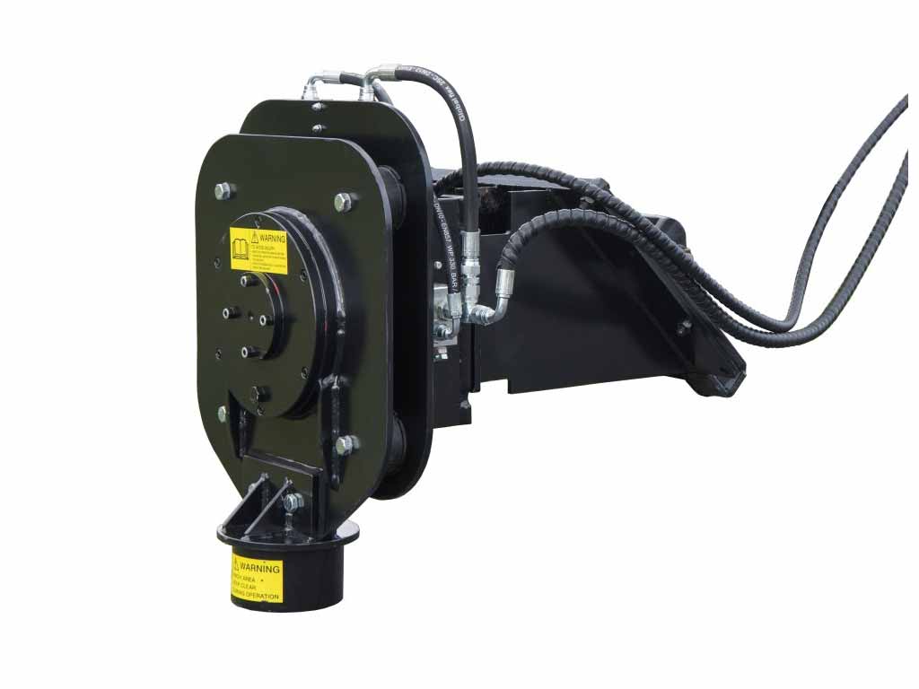 Atornillador de poste vibratorio BLUE DIAMOND para minicargadora