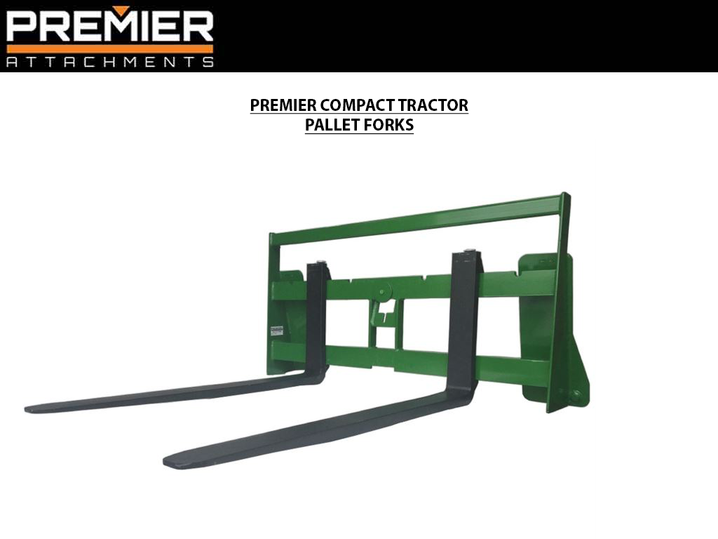 PREMIER Pallet forks for compact tractors
