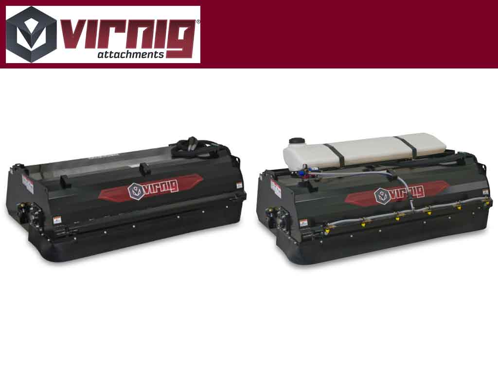 Escoba recogedora Virnig para minicargadora